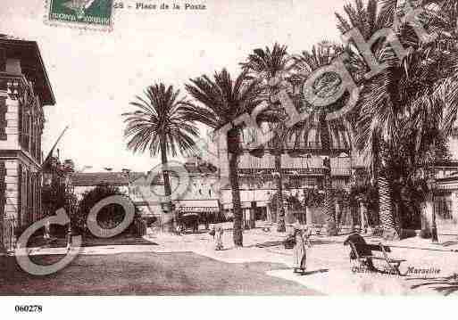 Ville de CANNES, carte postale ancienne