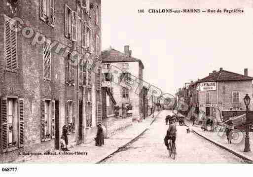 Ville de CHALONSSURMARNE, carte postale ancienne