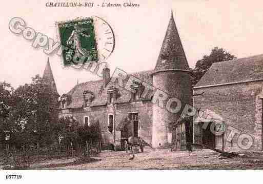 Ville de CHATILLONLEROI, carte postale ancienne