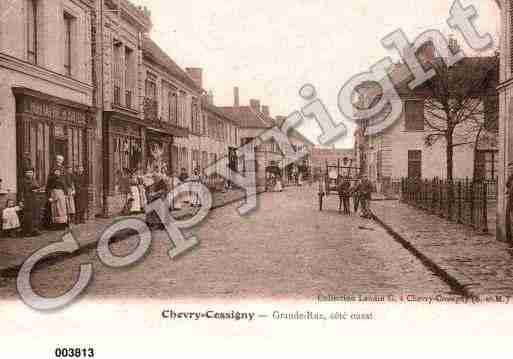Ville de CHEVRYCOSSIGNY, carte postale ancienne