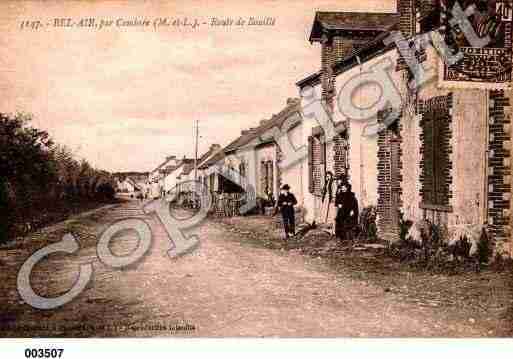 Ville de COMBREE, carte postale ancienne