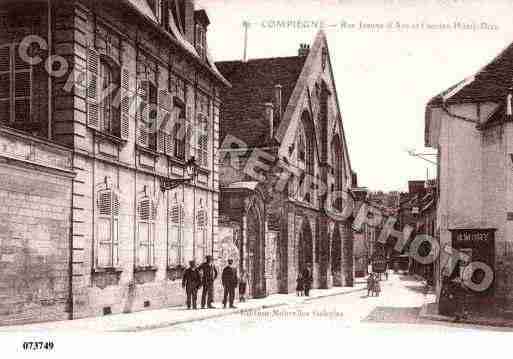 Ville de COMPIEGNE, carte postale ancienne