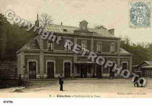 Ville de CONCHESENOUCHE, carte postale ancienne