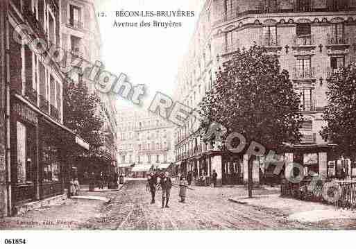 Ville de COURBEVOIE, carte postale ancienne