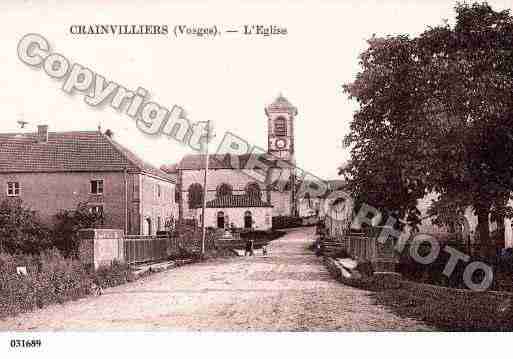 Ville de CRAINVILLIERS, carte postale ancienne