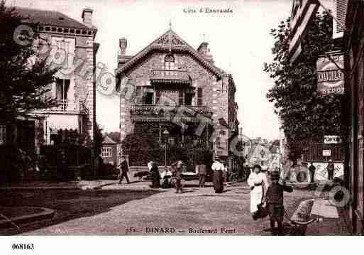 Ville de DINARD, carte postale ancienne