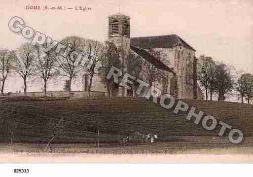 Ville de DOUE, carte postale ancienne Ville de DOUE, carte postale ancienne