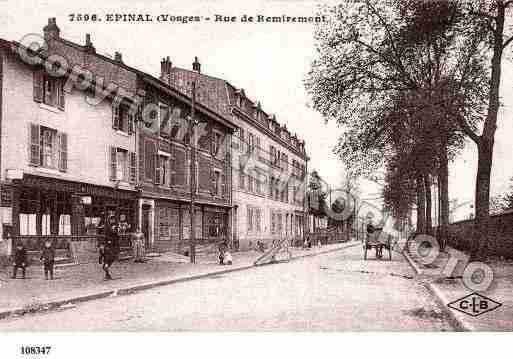 Ville de EPINAL, carte postale ancienne