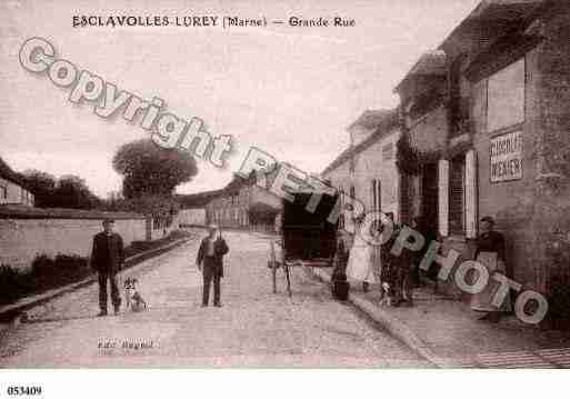 Ville de ESCLAVOLLESLUREY, carte postale ancienne