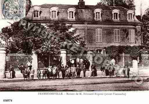 Ville de FRESSENNEVILLE, carte postale ancienne