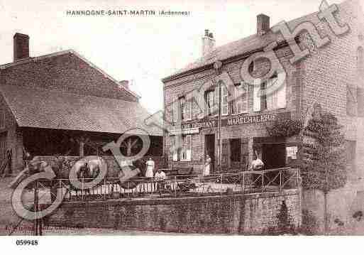 Ville de HANNOGNESAINTMARTIN, carte postale ancienne