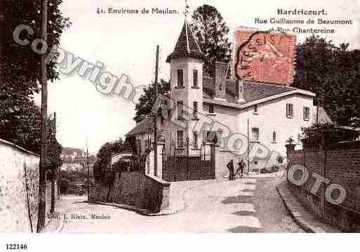 Ville de HARDRICOURT, carte postale ancienne