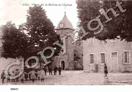 Ville de IZERNORE, carte postale ancienne