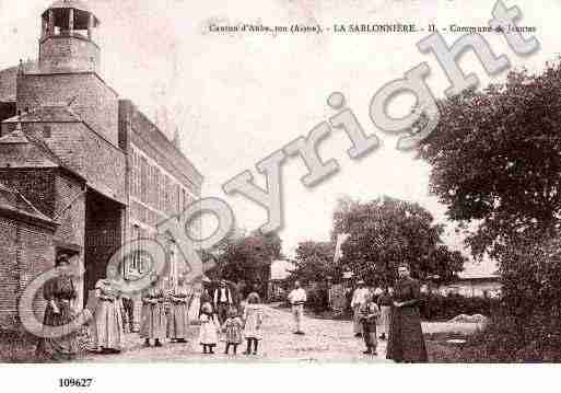 Ville de JEANTES, carte postale ancienne