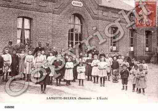 Ville de LAMOTTEBULEUX, carte postale ancienne