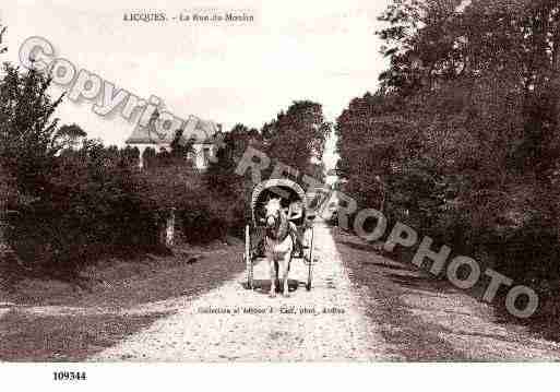 Ville de LICQUES, carte postale ancienne