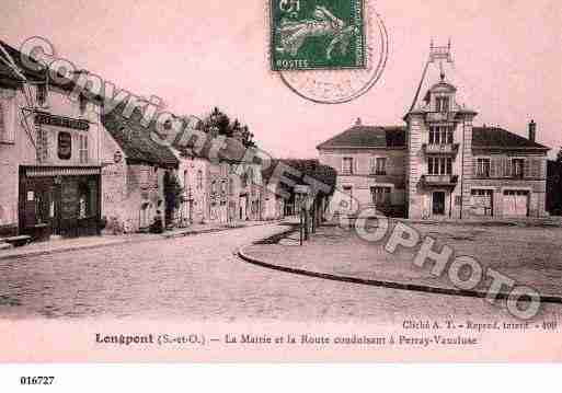 Ville de LONGPONTSURORGE, carte postale ancienne