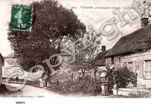 Ville de LOUATRE, carte postale ancienne