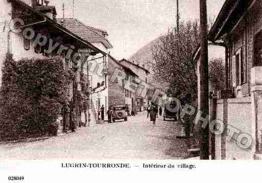 Ville de LUGRIN, carte postale ancienne