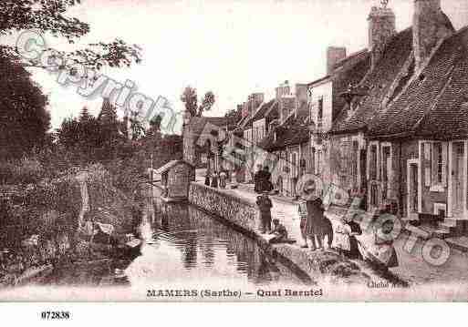 Ville de MAMERS, carte postale ancienne Ville de MAMERS, carte postale ancienne
