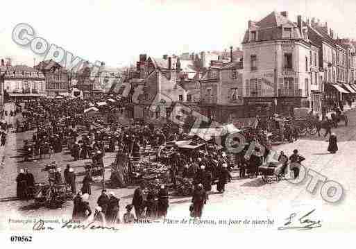 Ville de MANS(LE), carte postale ancienne