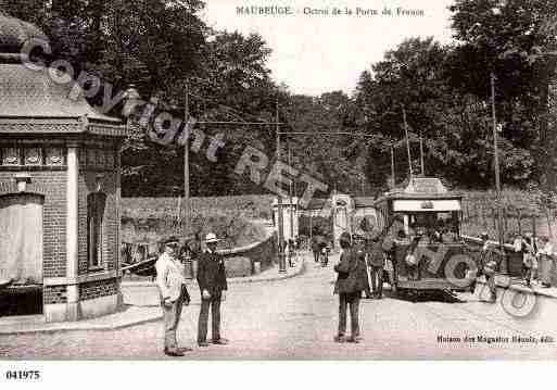 Ville de MAUBEUGE, carte postale ancienne