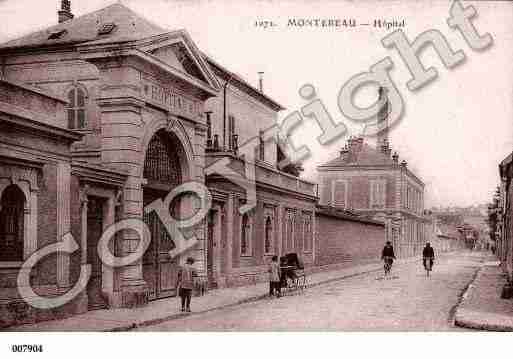 Ville de MONTEREAUFAUTYONNE, carte postale ancienne