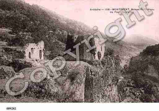 Ville de MONTPEZATSOUSBAUZON, carte postale ancienne