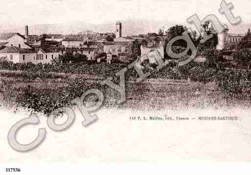 Ville de MOUANSSARTOUX, carte postale ancienne