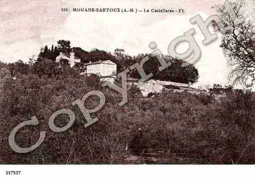 Ville de MOUANSSARTOUX, carte postale ancienne