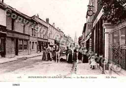 Ville de MOURMELONLEGRAND, carte postale ancienne