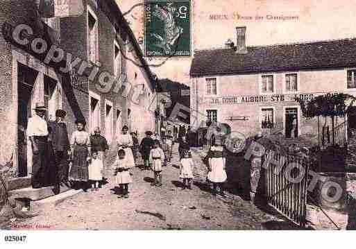 Ville de MOUX, carte postale ancienne