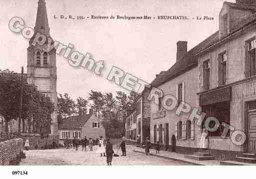 Ville de NEUFCHATELHARDELOT, carte postale ancienne