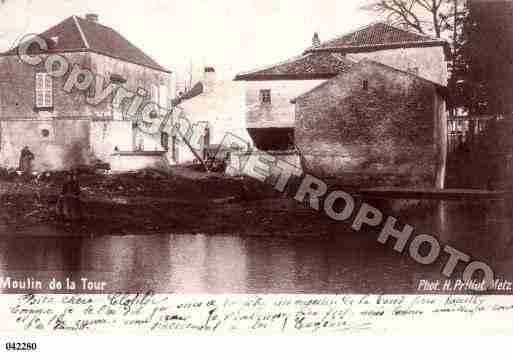 Ville de NOUILLY, carte postale ancienne