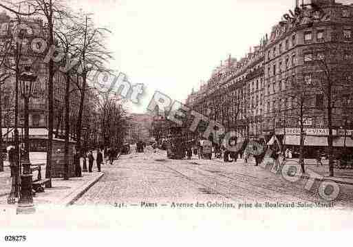 Ville de PARIS13, carte postale ancienne