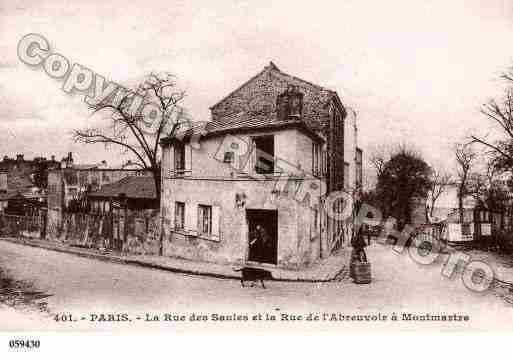 Ville de PARIS18, carte postale ancienne