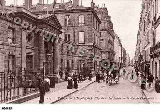 Ville de PARIS7, carte postale ancienne