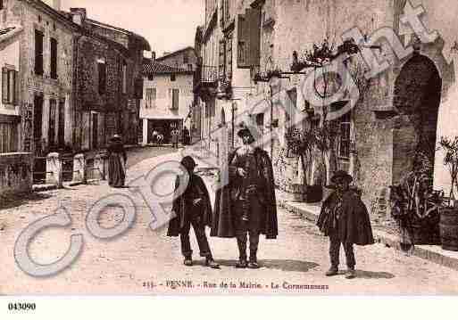 Ville de PENNED'AGENAIS, carte postale ancienne