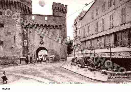 Ville de PERPIGNAN, carte postale ancienne