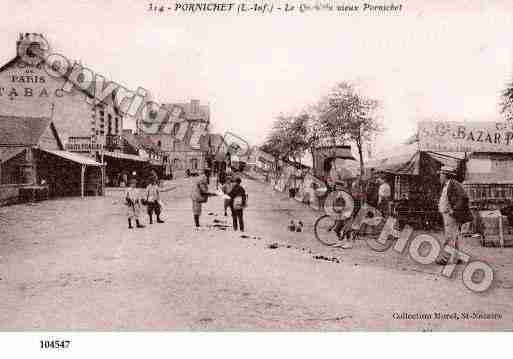 Ville de PORNICHET, carte postale ancienne