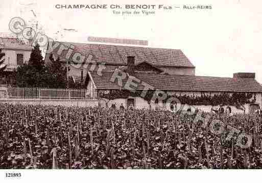 Ville de REIMS, carte postale ancienne