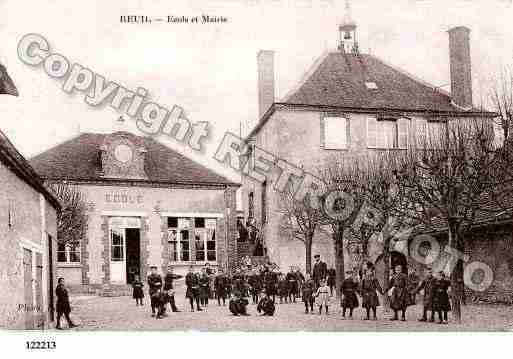 Ville de REUIL, carte postale ancienne