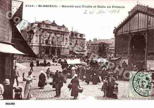 Ville de SAINTBRIEUC, carte postale ancienne