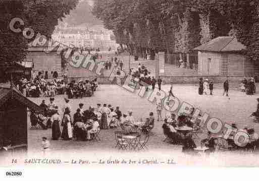 Ville de SAINTCLOUD, carte postale ancienne