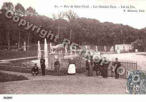 Ville de SAINTCLOUD, carte postale ancienne