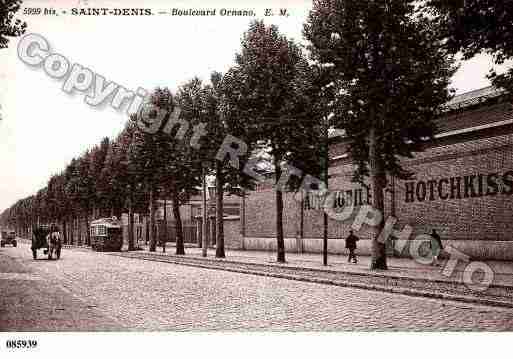 Ville de SAINTDENIS, carte postale ancienne