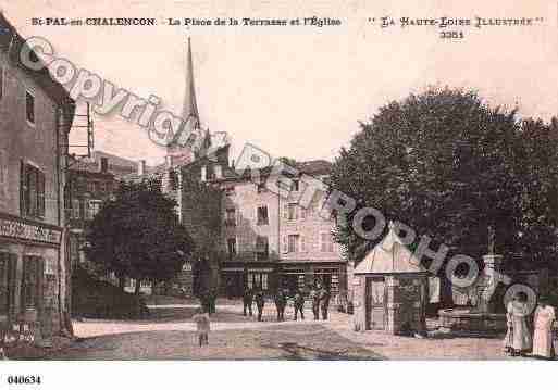 Ville de SAINTPALDECHALENCON, carte postale ancienne