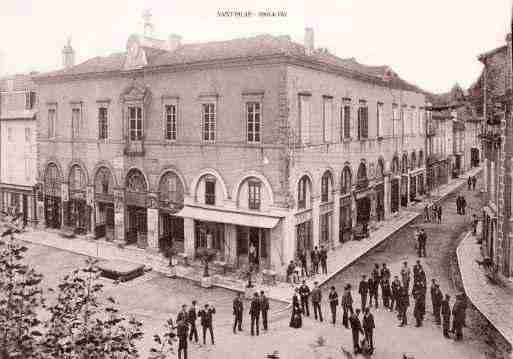 Ville de SAINTPALAIS, carte postale ancienne Ville de SAINTPALAIS, carte postale ancienne