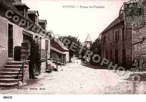 Ville de SAINTPAUL, carte postale ancienne