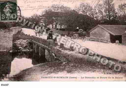 Ville de SAINTROMAINDEJALIONAS, carte postale ancienne Ville de SAINTROMAINDEJALIONAS, carte postale ancienne